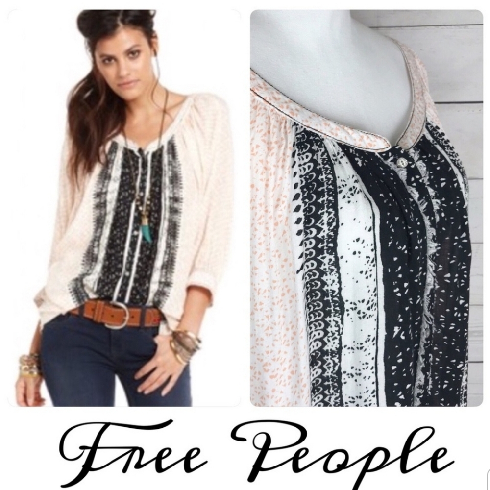 Like New -Rare find! Free People Blouse